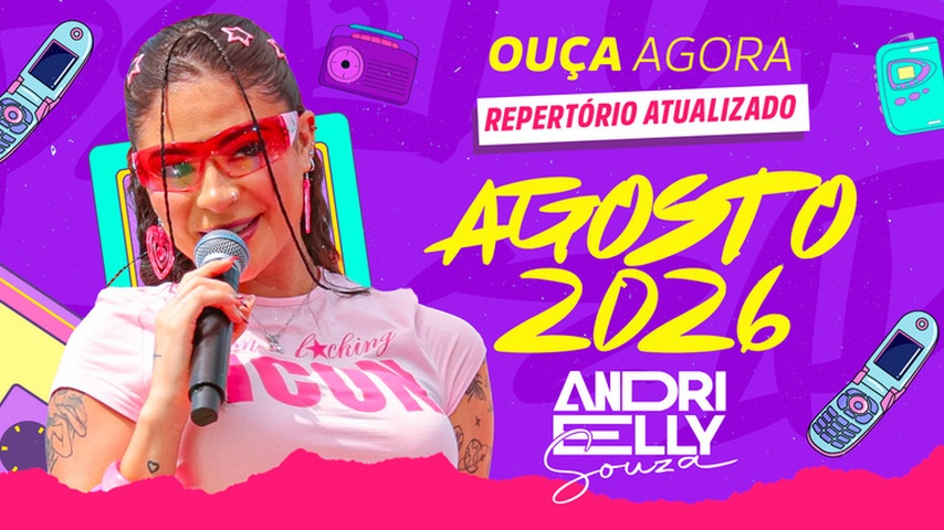 Andrielly Souza - Repertorio Atualizado Agosto 2026