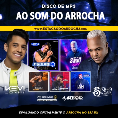 DISCO DE MP3 - Ao Som do Arrocha