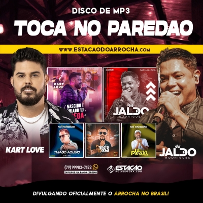 DISCO DE MP3 - Toca no Paredão 2k22