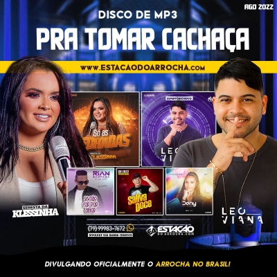 DISCO DE MP3 - Pra Tocar Cachaça 2022