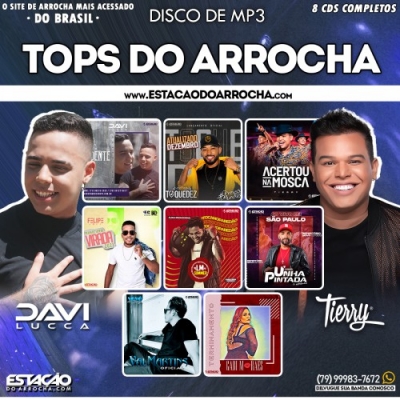 DISCO DE MP3 - Tops do Arrocha - Dez 2020