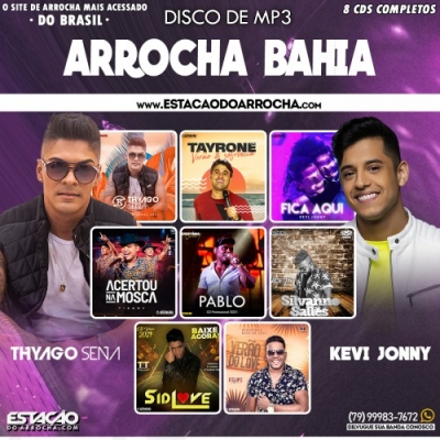 DISCO DE MP3 - Arrocha Bahia 2021