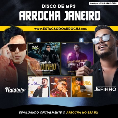 DISCO DE MP3 - Arrocha Janeiro 2023