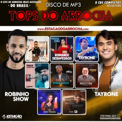DISCO DE MP3 - Tops do Arrocha - Out 2020