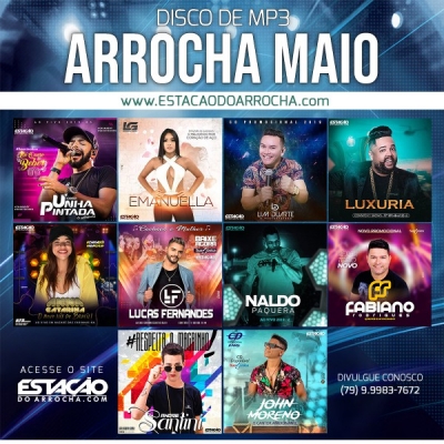 Disco de Mp3 - Arrocha Maio 2019