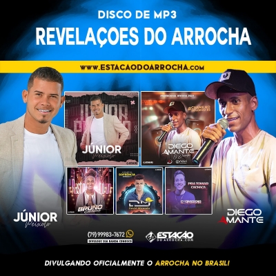 DISCO DE MP3 - Revelações do Arrocha