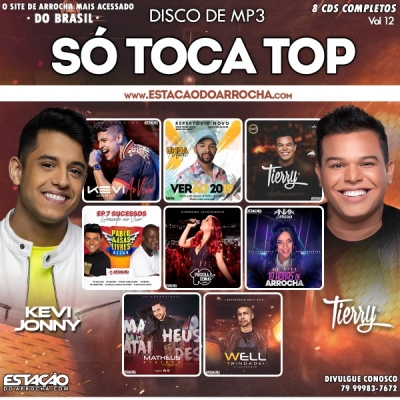 Disco de Mp3 - So Toca Top - Vol 12