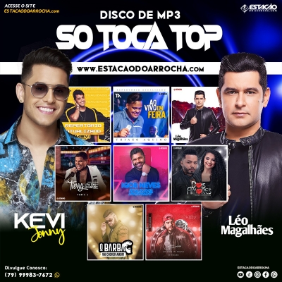 DISCO DE MP3 - So Toca Top - Agosto 2021