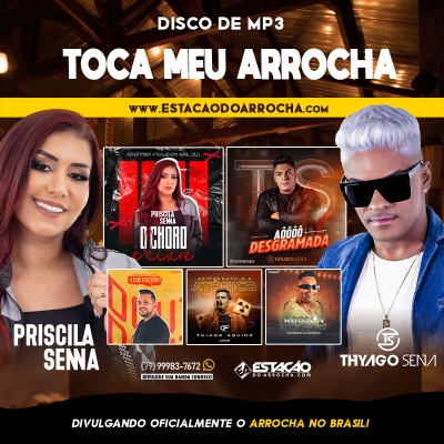 DISCO DE MP3 - Toca Meu Arrocha 2k22