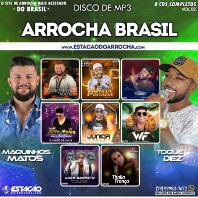 Disco de Mp3 - Arrocha Brasil Vol 2