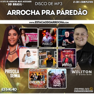 DISCO DE MP3 - Arrocha Pra Paredão 2020