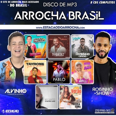 DISCO DE MP3 - Arrocha Brasil 2021