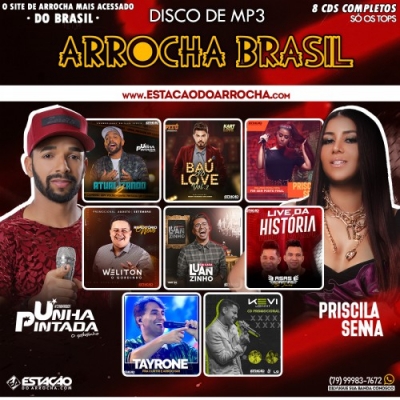 Disco de Mp3 - Arrocha Brasil 04