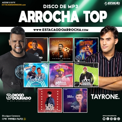 DISCO DE MP3 - Arrocha Top 2k22