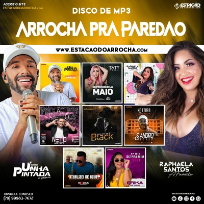 DISCO DE MP3 - Arrocha Pra Paredão Maio 2k21