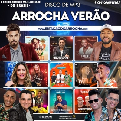DISCO DE MP3 - Arrocha Verao 2021
