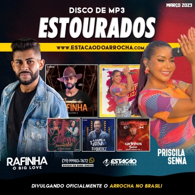 Disco de Mp3 - Estourados 2023